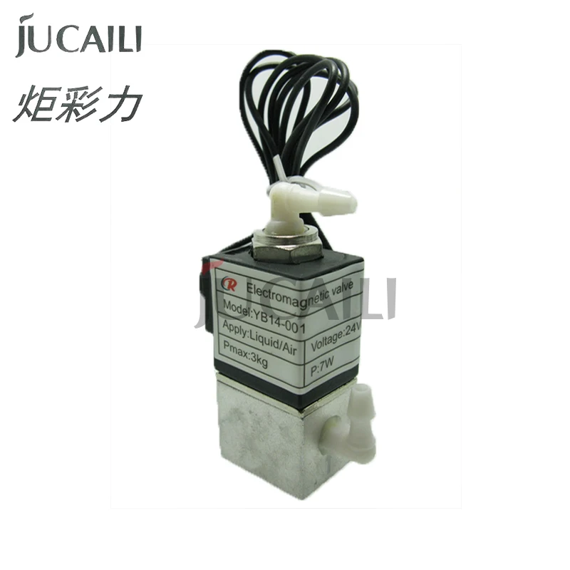 1 шт. клапан для УФ/растворителя Jucaili 2/3 Myjet Infinity Flora JHF Vista Leopard УФ Соленоидный