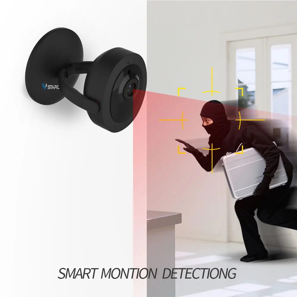 VStarcam C93S Бесплатная доставка Wifi ip камера 1080 P Nachtzicht Audio Draadloze Motion Alarm мини умный дом