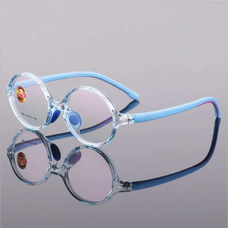 Очки для мальчиков и девочек легкие очки с гибкой оправой детские по рецепту
