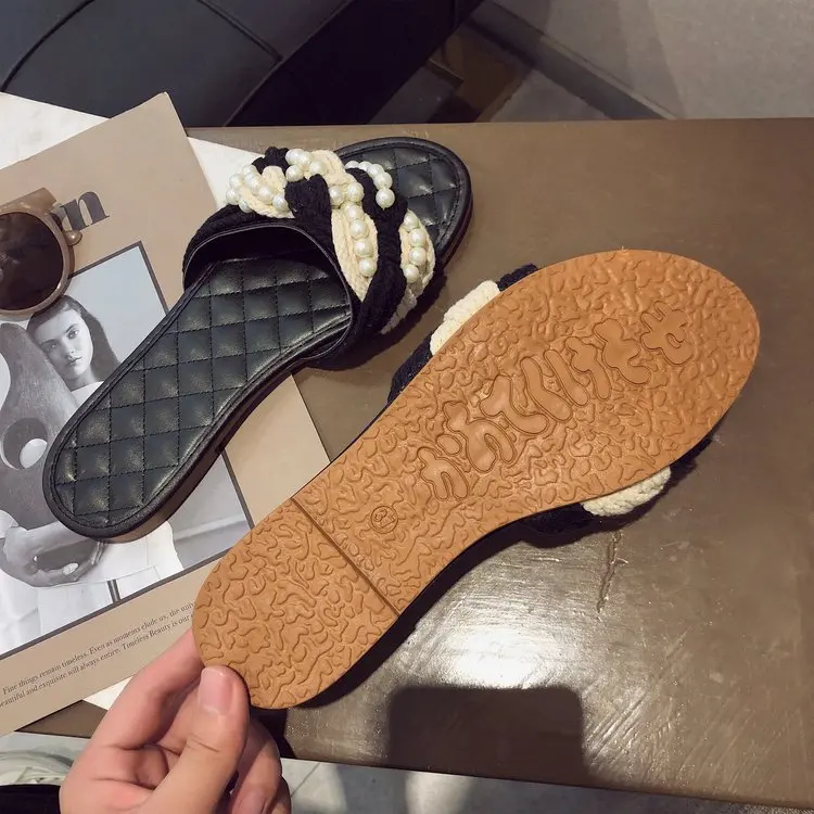 Летние женские туфли с кисточками и плетеной тесьмой модные на плоской подошве