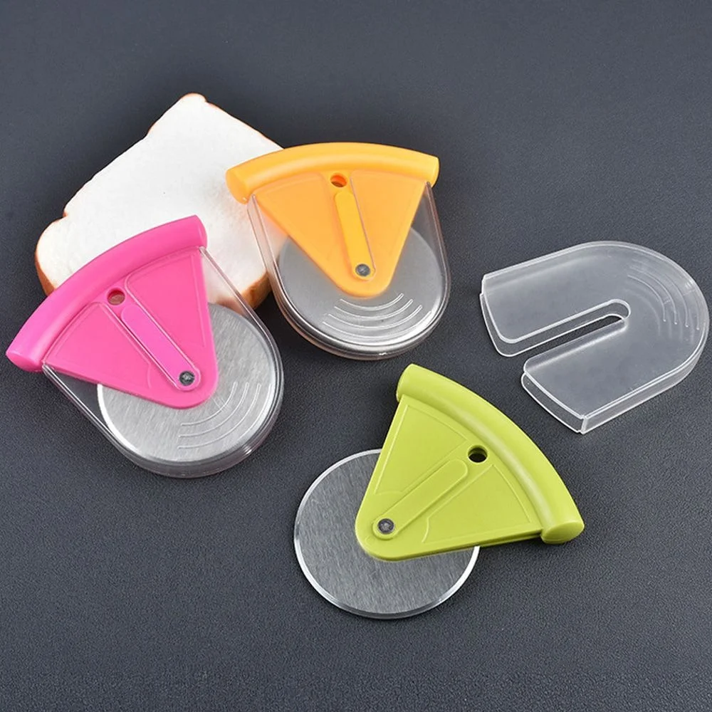 1 шт Мини Круглый Форма пицца режущие колесики нож для пиццы из нержавеющей стали