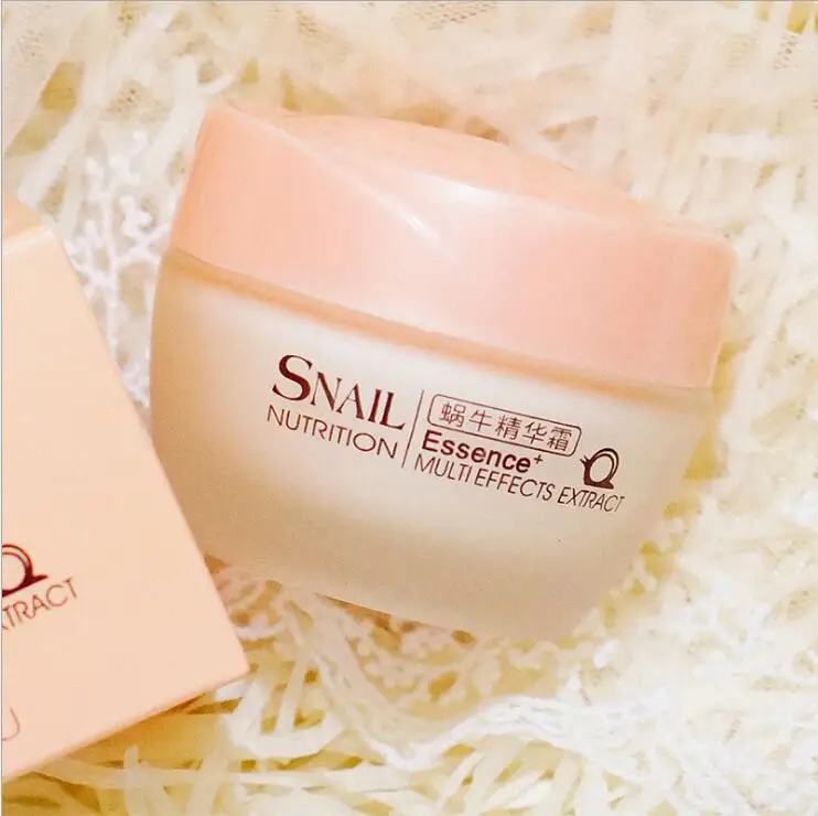

Big Brand Natural Snail Face Cream 50g Nutrition Essence Extract Face Cream Moisturizing Whitening Oil Control Acne Treatment