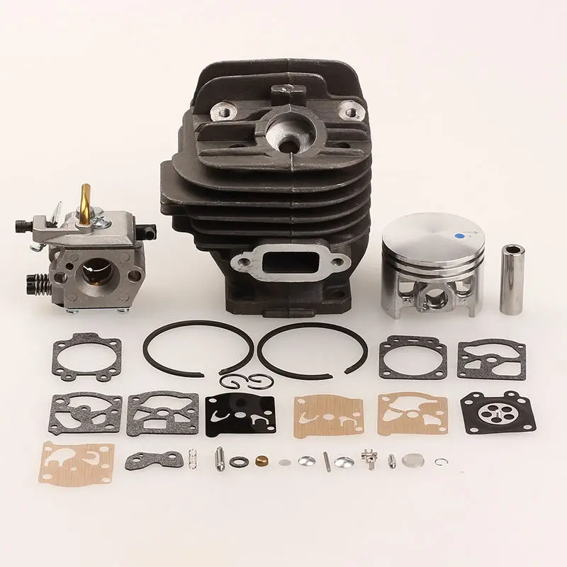 44mm цилиндра поршневых колец + Карбюратор Комплект прокладок для STIHL 026 MS260 260