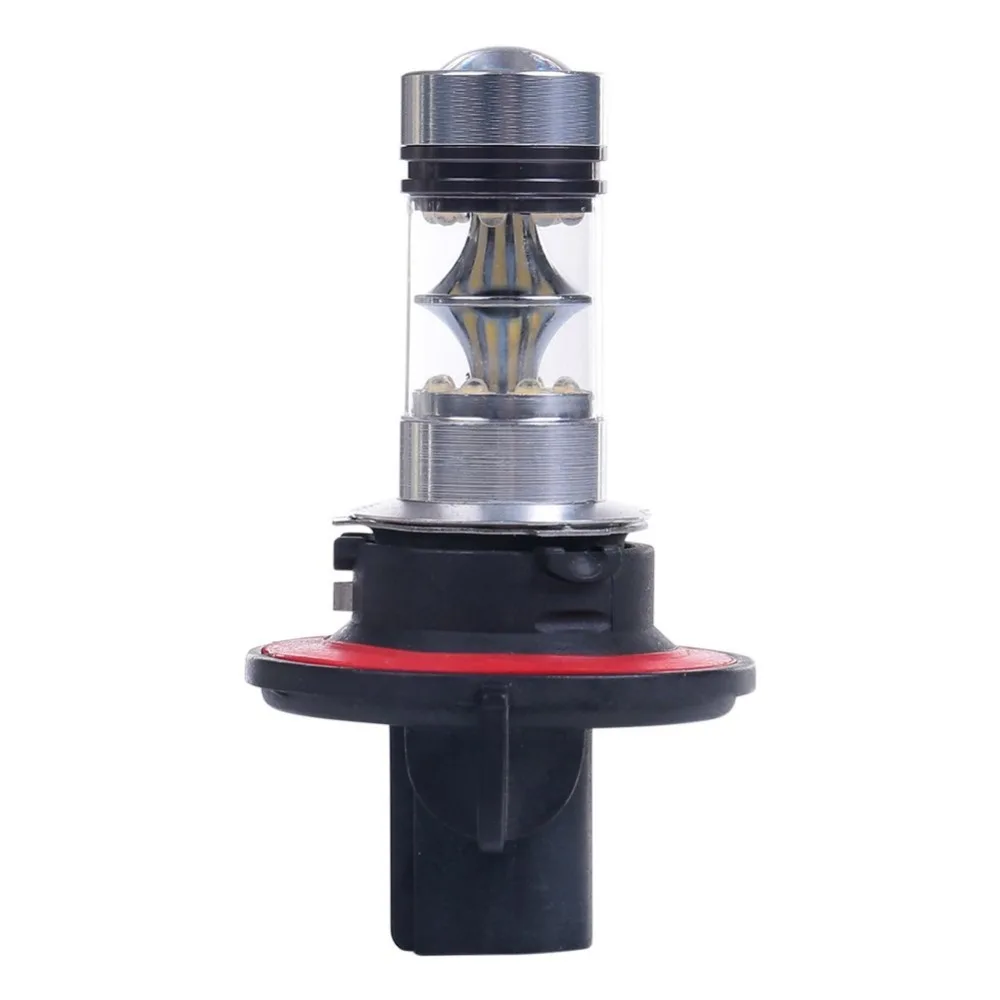 2 шт. H13 9008 6000K 100 Вт светодиодный 20 SMD Cree чип проектор Противотуманные фары DRL