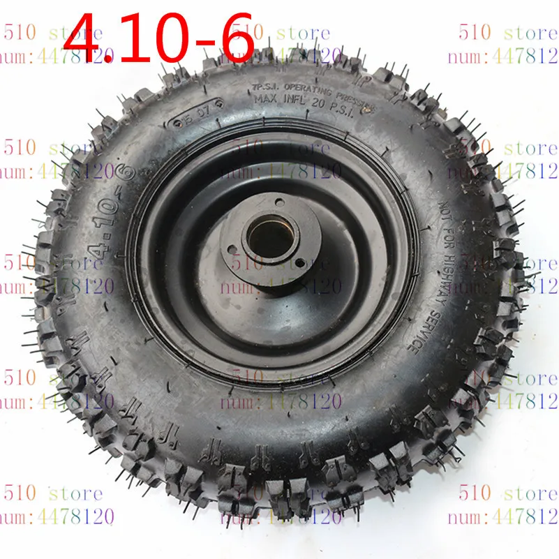 GOOD QUALITY 4.10-6 /3.50-6 tyre ATV Quad Go Kart 47cc 49cc Chunky 4.10-6Tire inner tube Fit All Models | Автомобили и мотоциклы