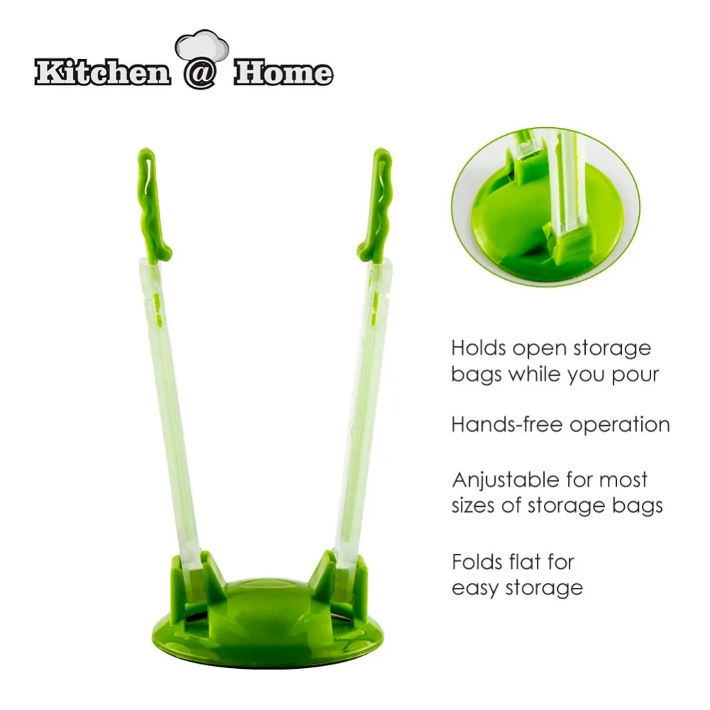 Сумка стойки Бесплатная держатель Еда сумка для хранения Управление держит