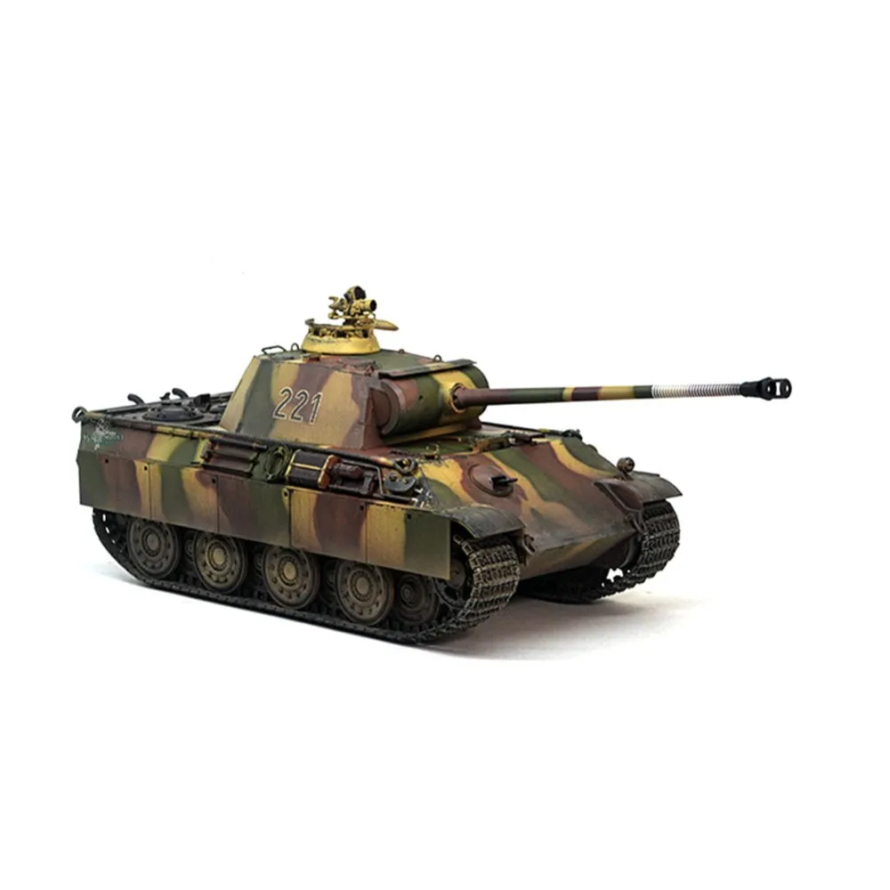Tamiya 35174 1/35 немецкая пантера Тип G стальное колесо версия Sd Kfz171 Военная сборка AFV