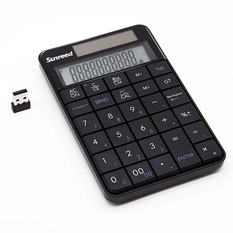 2in 1 USB Numeric Keypad with Calculater Wireless Receiver Tablet Hub mini keyboard for Microsoft Mac | Компьютеры и офис