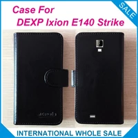 Colors Hot  2016 DEXP Ixion E140 Case  Factory Price High Quality Leather Exclusive Cover for DEXP Ixion E140 Strike Tracking