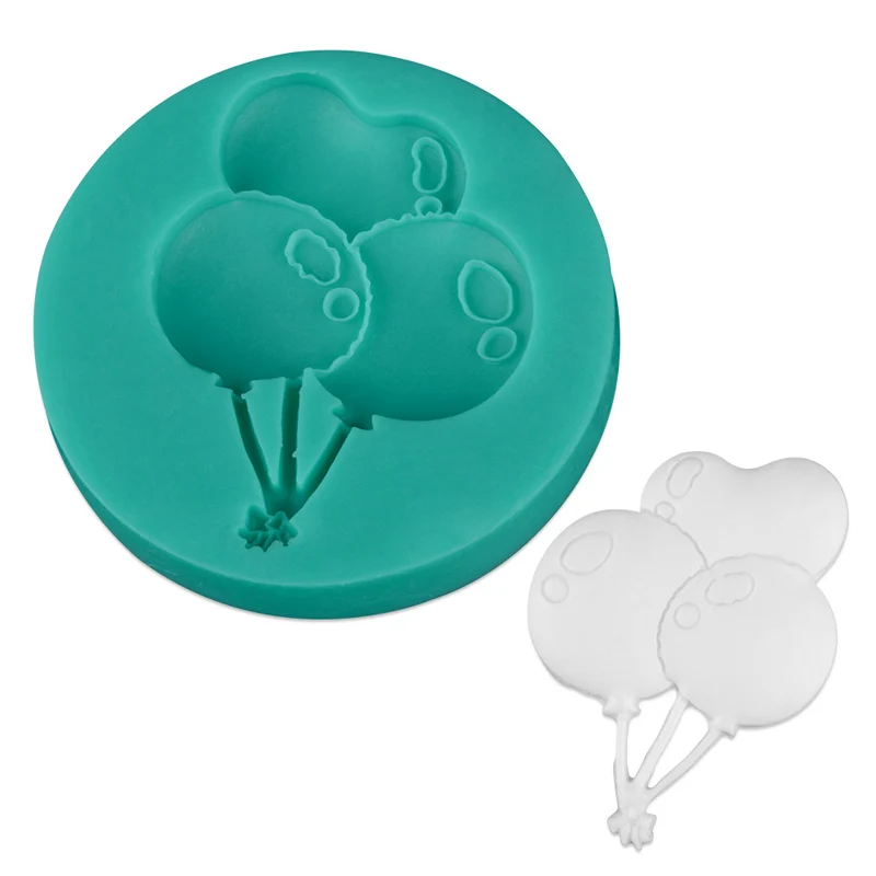 

3 воздушных шара силиконовая форма DIY помадка Печенье Шоколадный торт форма для украшения торта Форма для выпечки мыла инструменты для выпе...