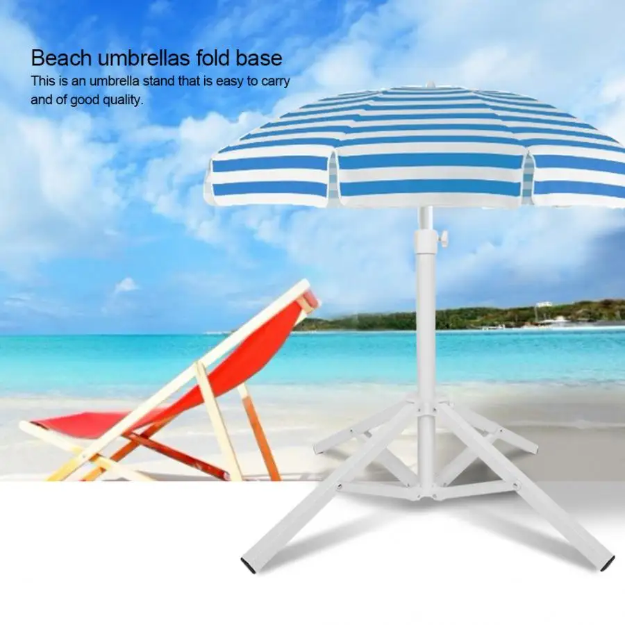 Courtyard Sun Umbrella Stand Beach Foldable Garden Parasol Base Sunshade Holder |