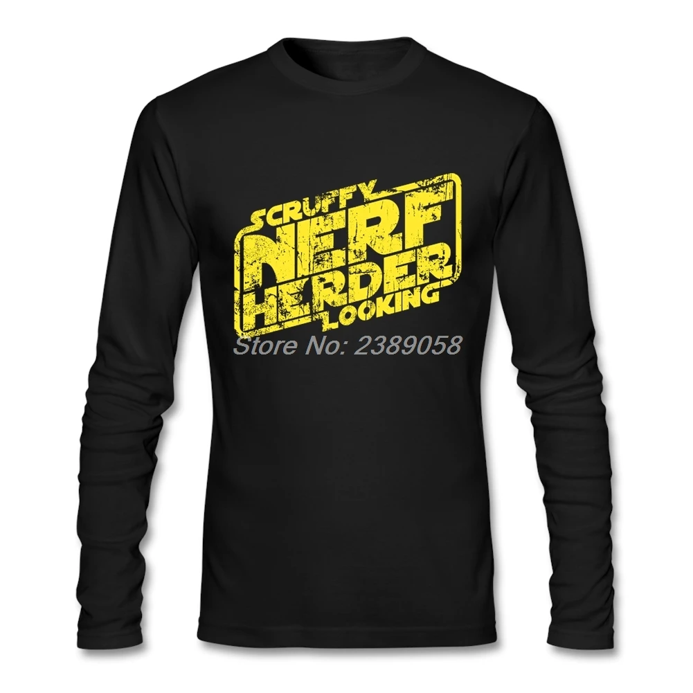 Новое поступление мужская футболка с длинным рукавом Nerf Herder индивидуальные