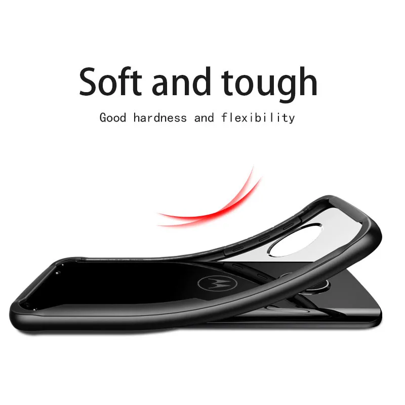 Phone Cases For Moto G5s Plus Case Cover G6 Coque Transparent Back E5 Z2 Z3 Play |