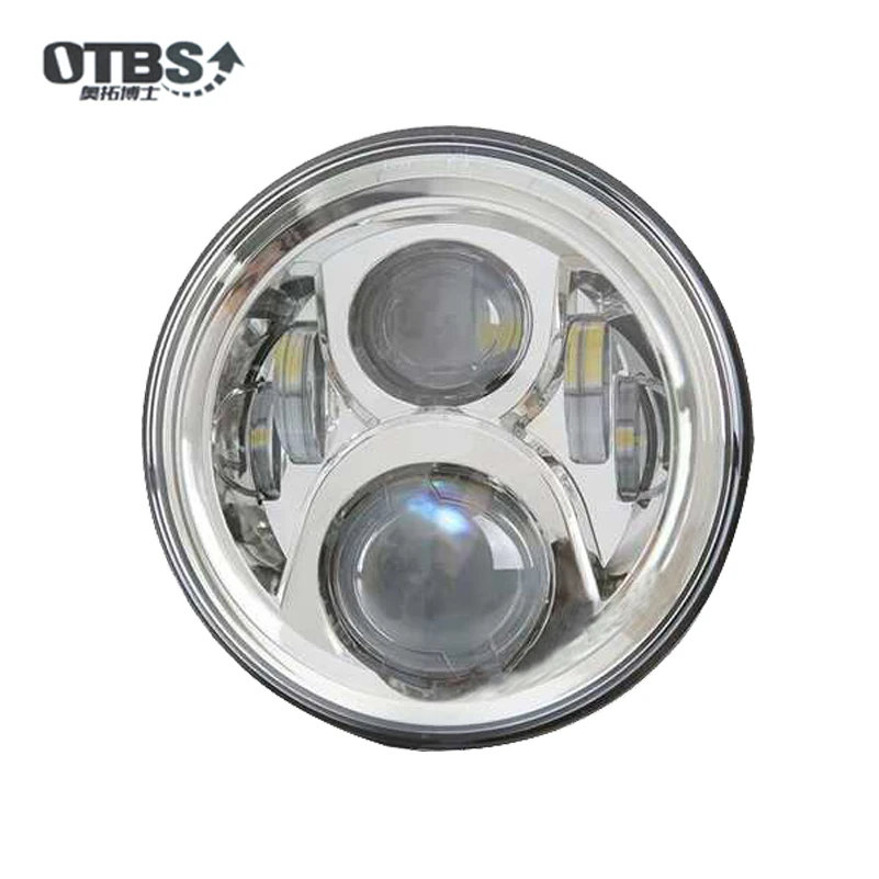 7 дюймов 60 Вт точка SAE E9 мотоцикл 883 налобный фонарь с углом глаз Led 883 фары 7 дюймов корпус ведро отделка кольцо