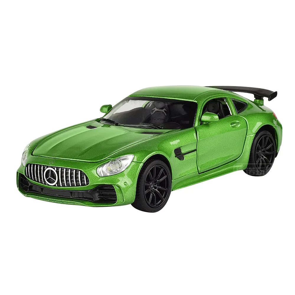 ATOYX 1:32 Сплав Модель Автомобиля AMG GT GTR оттяните назад литье под давлением со