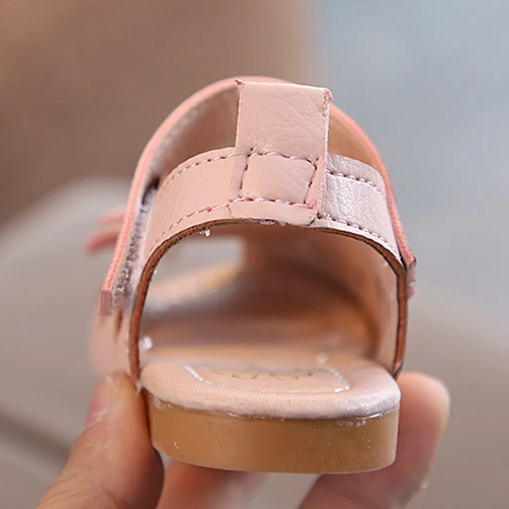 SAGACE/сандалии для девочек летняя пляжная обувь детская нескользящая с бантиком