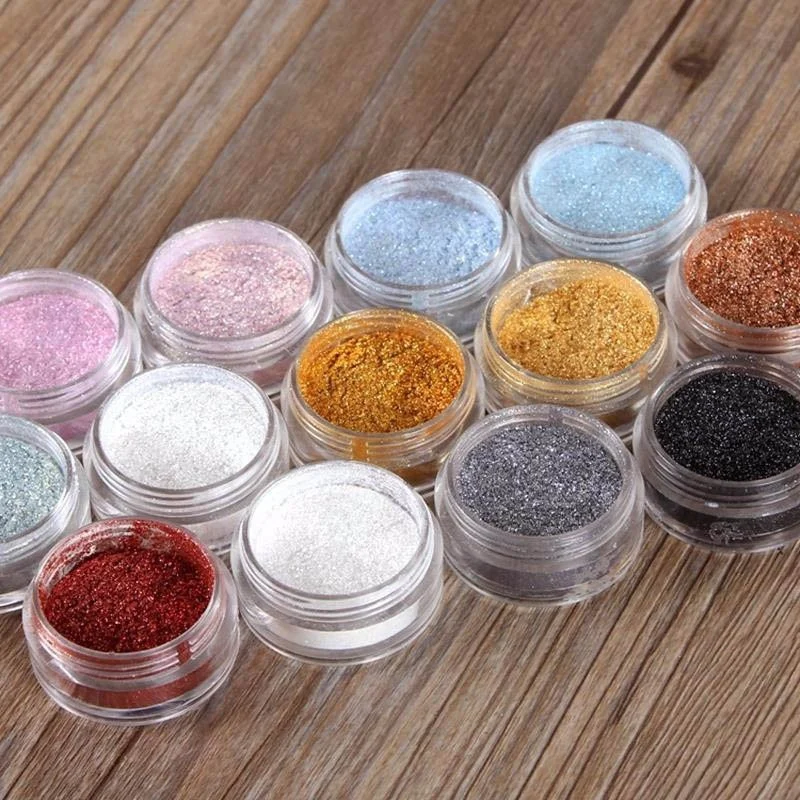 Diamond Shimmer Eye Shadow Powder Waterproof Smudge-Proof Shine Luminous Eyeshadow |