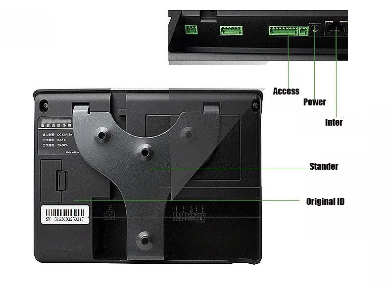 Самая дешевая биометрическая система посещаемости времени отпечатков пальцев