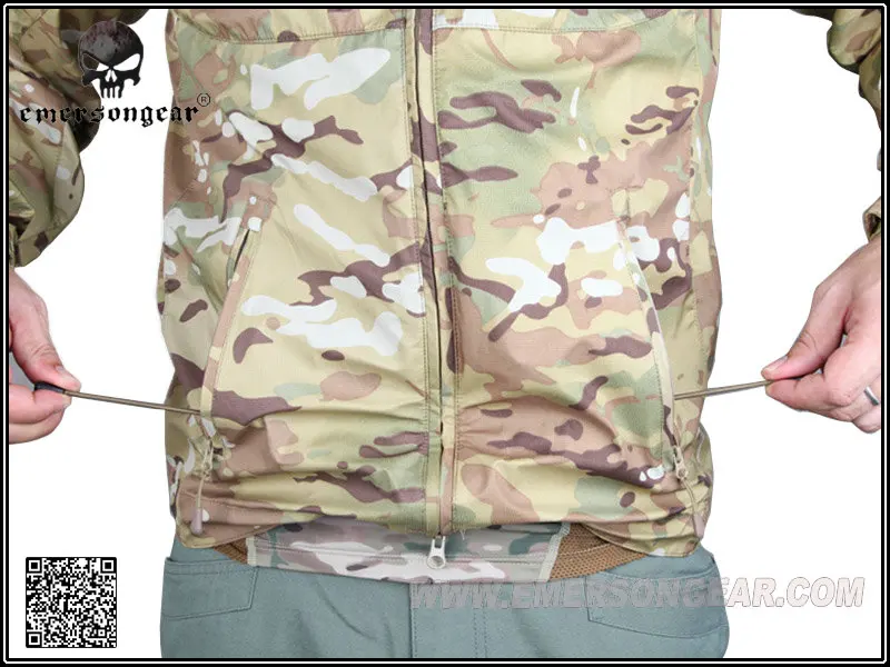 Emersongear флисовая куртка пальто дышащий пот Emerson открытый светильник военный Осень Зима ветровка куртка
