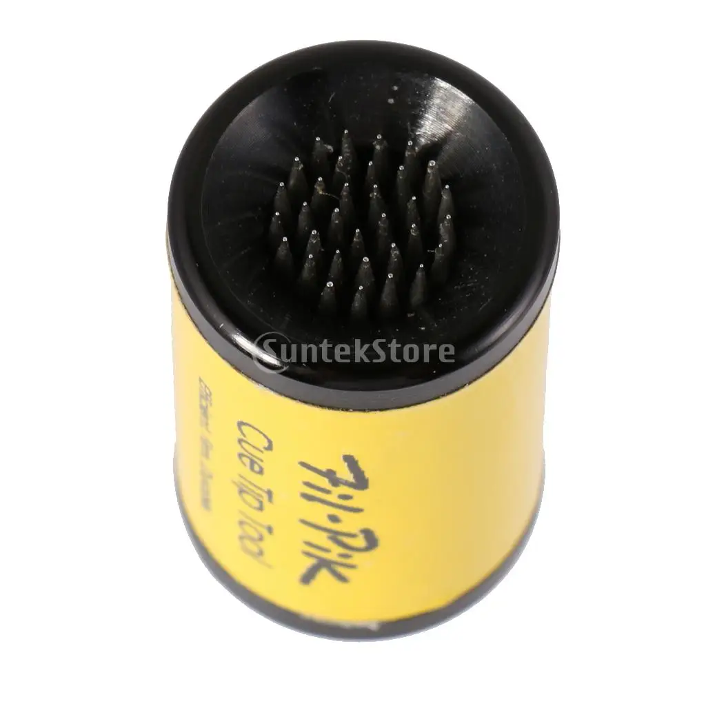 Черный бильярдный снукерный наконечник Shaper Tacker Tip pick Repair Tool