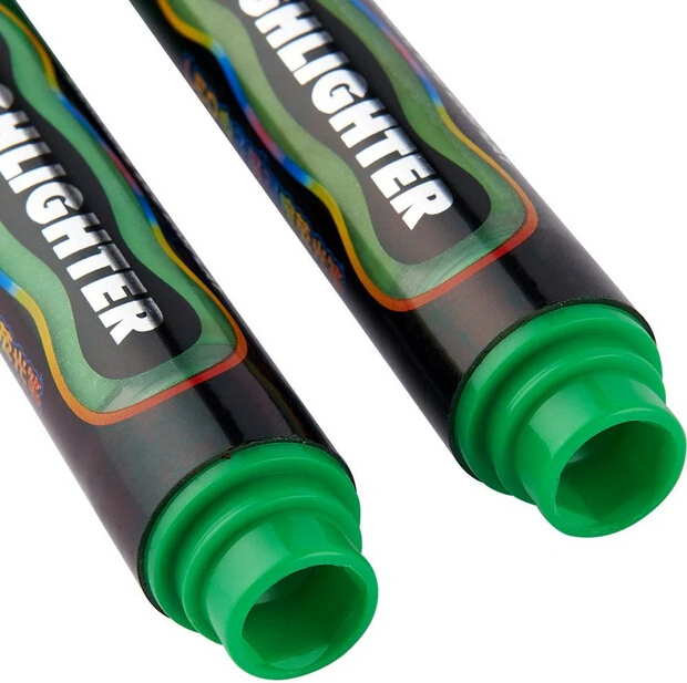 

liquid chalk marker pen erasable 7 Pieces multi-color LED writing board Metallic Pastel Neon glass window art painting shop 2018