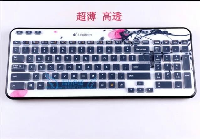 Прозрачные прозрачные силиконовые чехлы для клавиатуры Защитные Logitech MK365 MK360 K360