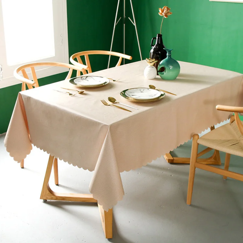 Скатерть из ПВХ маслостойкая Водонепроницаемая скатерть для обеденного стола