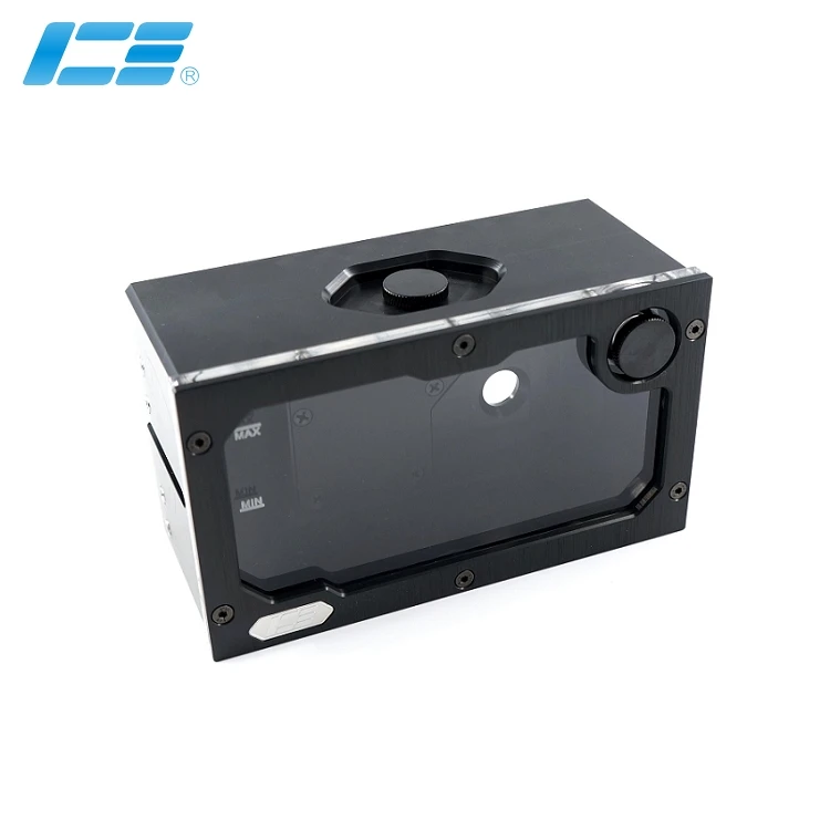 

IceManCooler Dual Drive Combo POM Reservoir Support Single D5 Pump,G1/4" Computer Water Cooling Tank ,High Quality