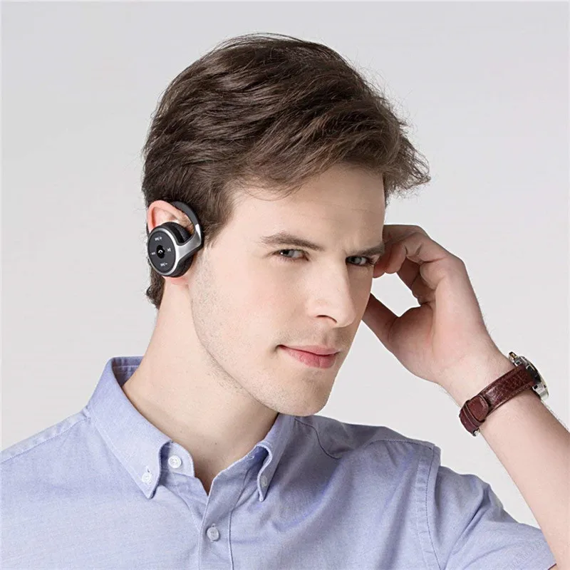 Bluetooth наушники беспроводная стерео гарнитура Накладные V5.0 для спорта бега