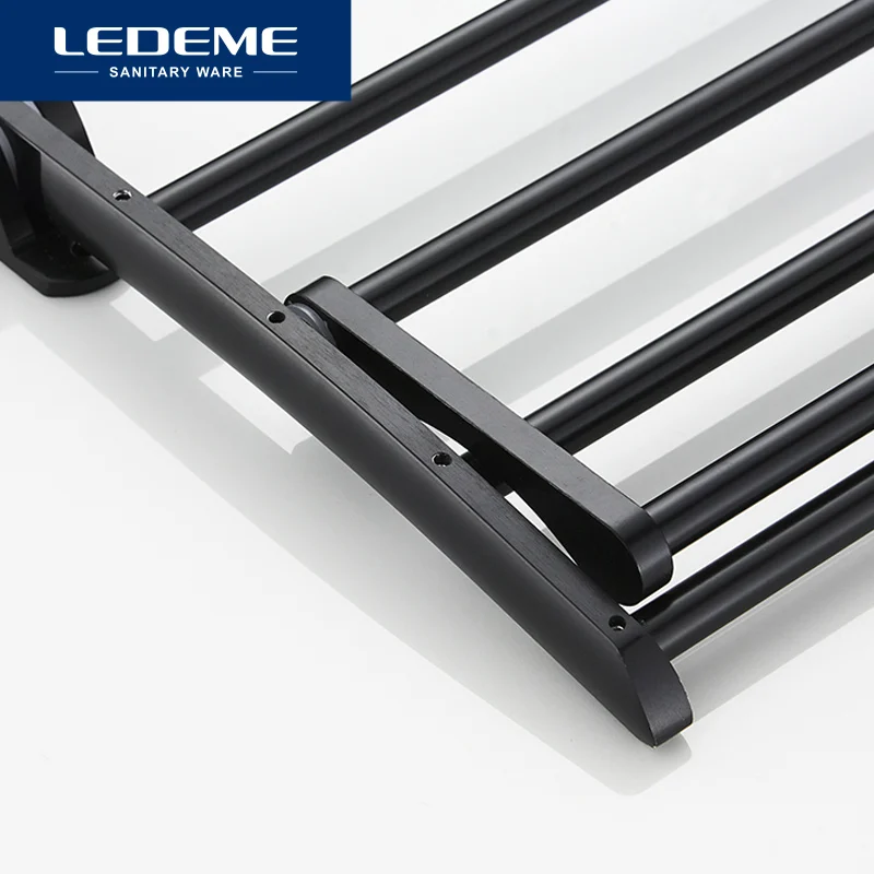 Одиночный вешалка для полотенец LEDEME модный простой оборудование ванной комнаты