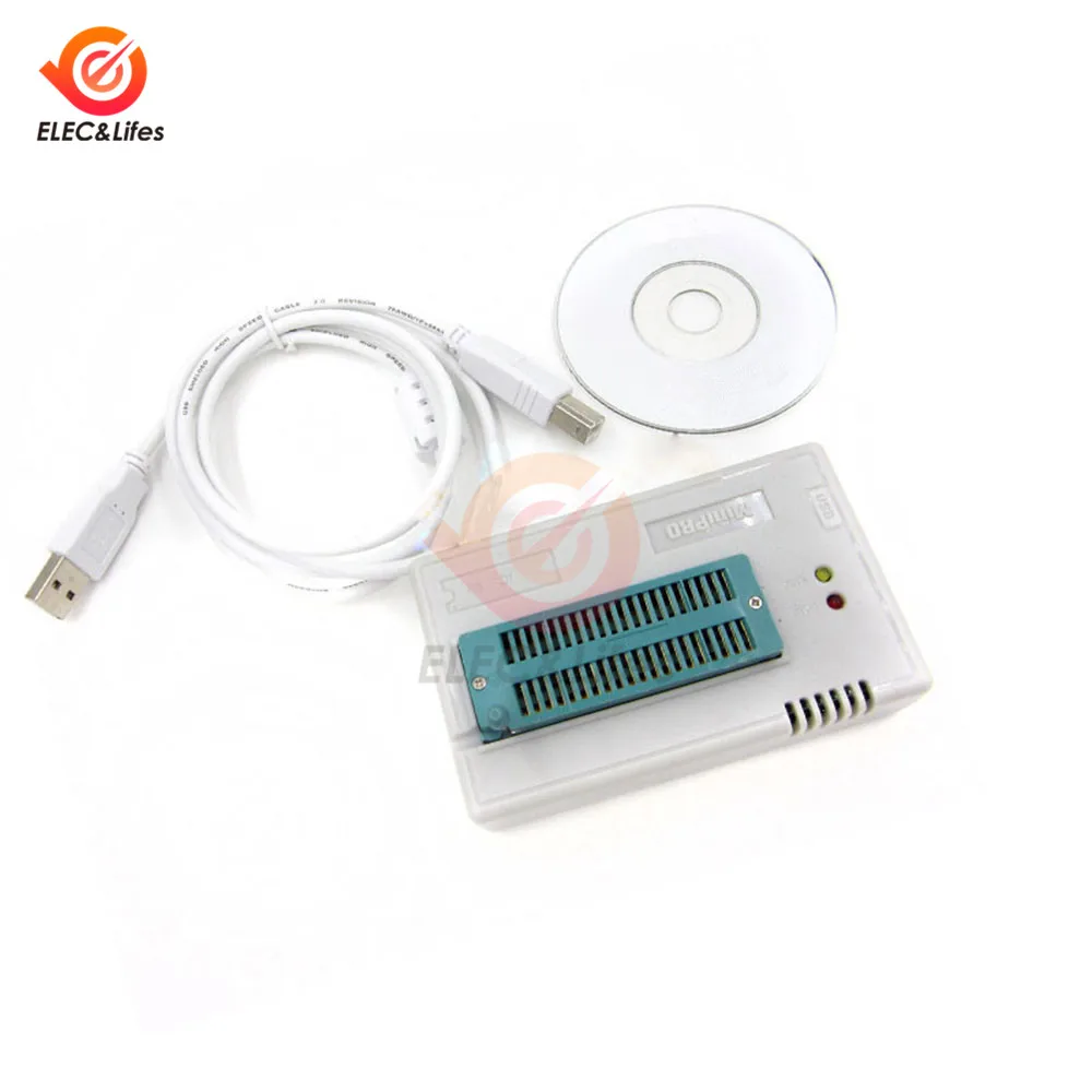 Программатор V8.33 TL866II Plus EEPROM PIC AVR TL866A TL866CS универсальный BIOS nand программатор 24 93 25 mcu