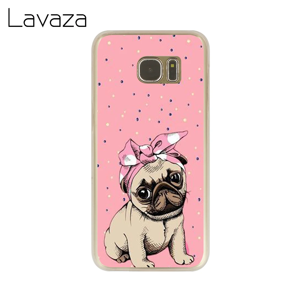 Чехол для телефона Lavaza с милым животным Мопсом samsung Galaxy J7 J6 J5 J3 J1 J2 2018 2017 2016 2015 US EU