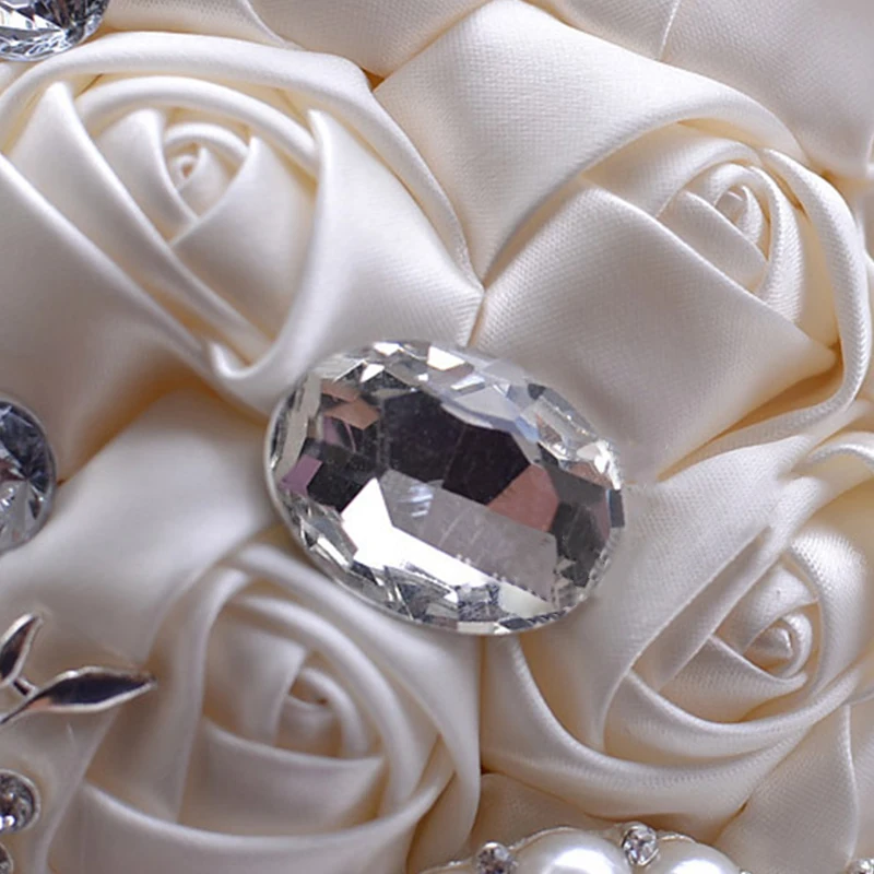 Янстар Свадебный букет Романтический Кристалл ручной работы искусственные