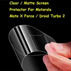 ПрозрачнаяАнтибликовая матовая защитная пленка HD для экрана Motorola Moto X Force  Droid Turbo 2, защитная пленка с салфеткой для очистки