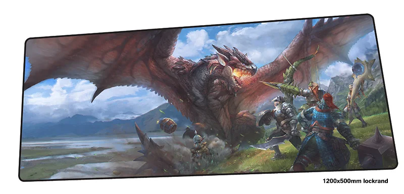 Коврик для мыши Monster Hunter 120x50 см под заказ | Компьютеры и офис