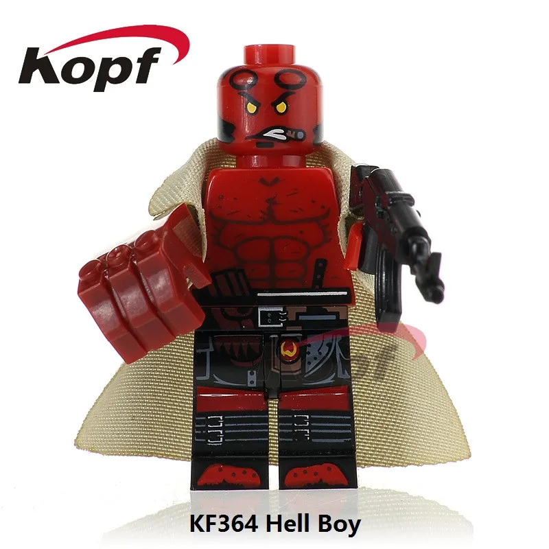 KF364 No Box Одиночная строительных блоков Супер Герои Бесконечность война Дэдпул 2 кабель халкпул Халк Питер домино игрушка-подарок для детей KF466 - Цвет: KF364 No Box