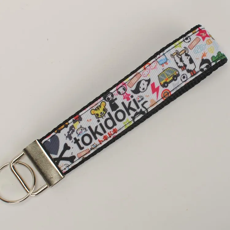Брелок для ключей tokidoki с мультяшным рисунком персонализированные браслеты 1 дюйм