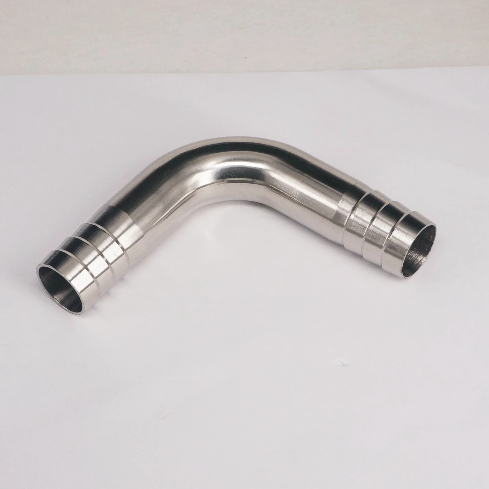 Sanitary 304 Stainless Steel 90 Degree Elbow Pipe Fitting Hose Barb Connnector