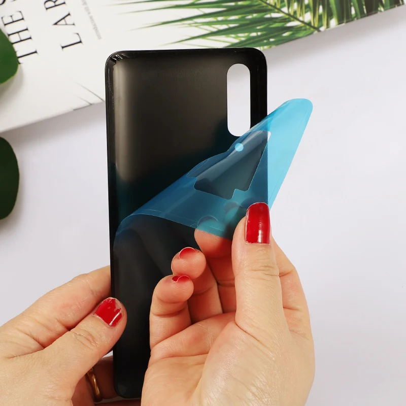 Оригинальный чехол для Xiaomi mi 9 со стеклянным корпусом батареи запасная часть из
