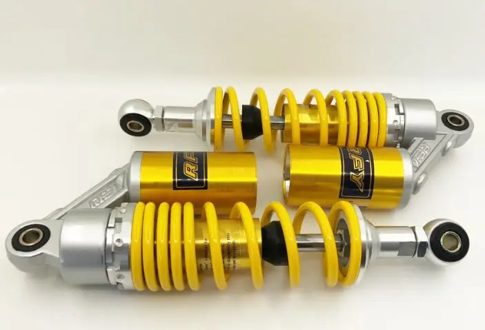 

FRY 2 pcs New 265mm Suspension Rear Shock Absorber Motorcycle for HONDA YAMAHA SUZUKI yellow