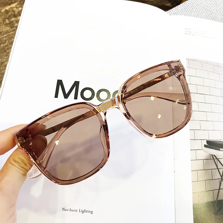 

MS 2018 New Women Oversize Sunglasses Vintage Men Fashion Brand Designer Square Sun Glasses UV400 gafas de sol Eyewear