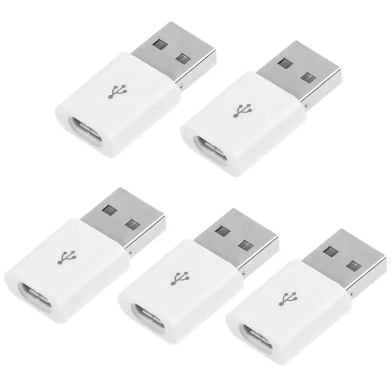 USB 2,0 A Тип мужчина к Micro USB 2,0 B Тип 5 Pin Женский адаптер конвертер Разъем для samsung xiaomi huawei телефон