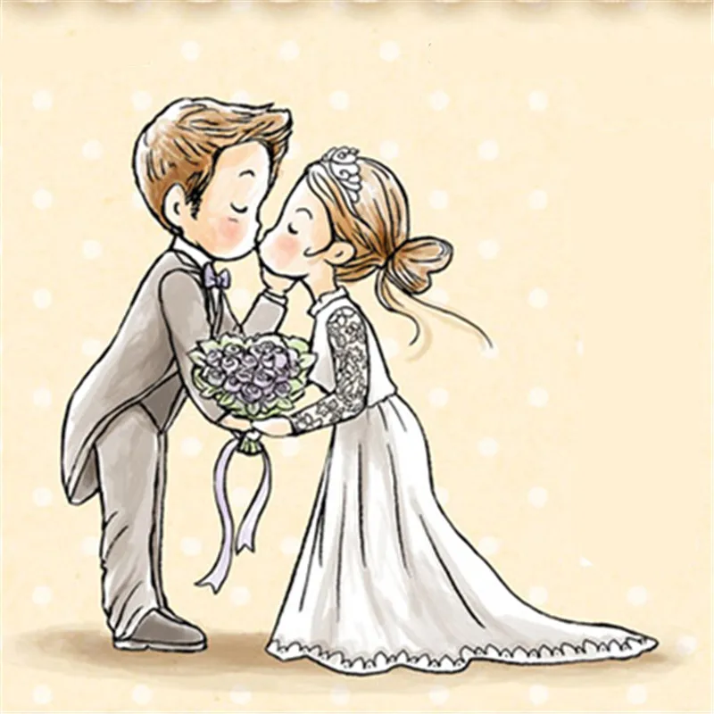 Симпатичные прозрачные силиконовые штампы для сделай сам скрапбукинга