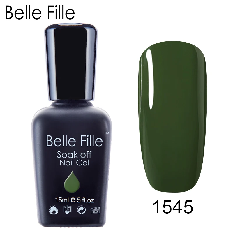 Belle Fille гель лак для ногтей винно красный растворимый нужен светодиодный Гель