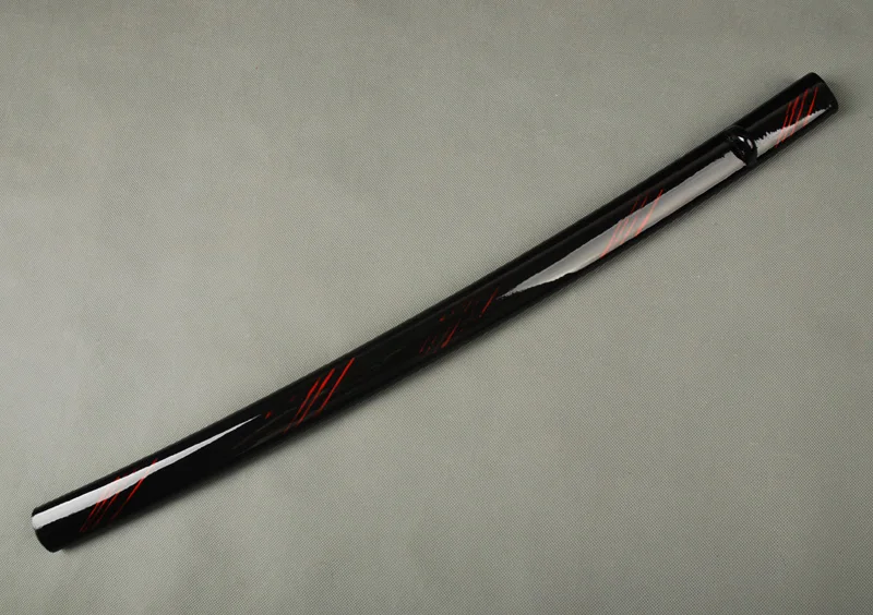 Изящные специальные подходящие красные и черные глянцевые лакированные ножны