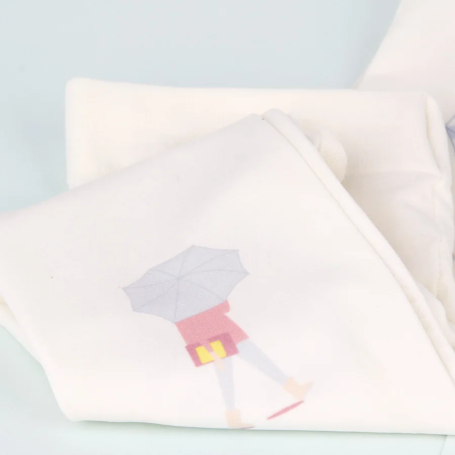 Summer 2019 Designer Umbrella 80D Pantyhose Cartoon Underpants Printed Velvet Silk Socks Wholesale | Женская одежда