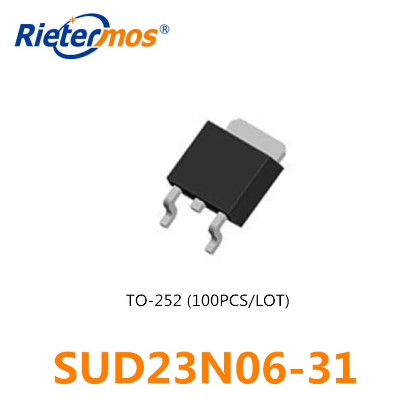 100 шт. N CHANNEL 60 V SUD23N06 31 23N06 TO252 Сделано в Китае|n-channel| |