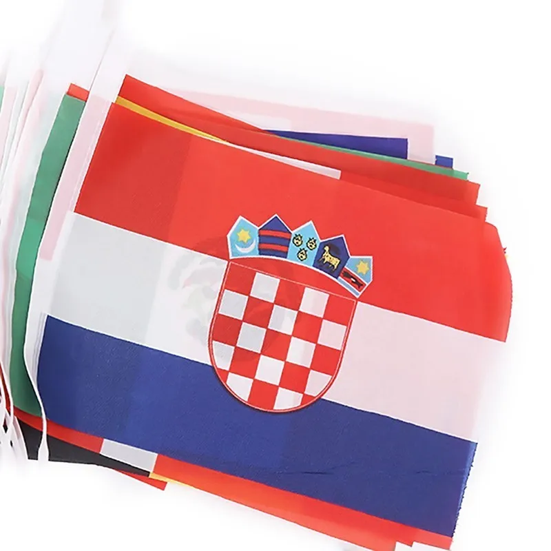 Флаги для чемпионата мира по футболу с надписью Word Cup 2018 флаг национальной