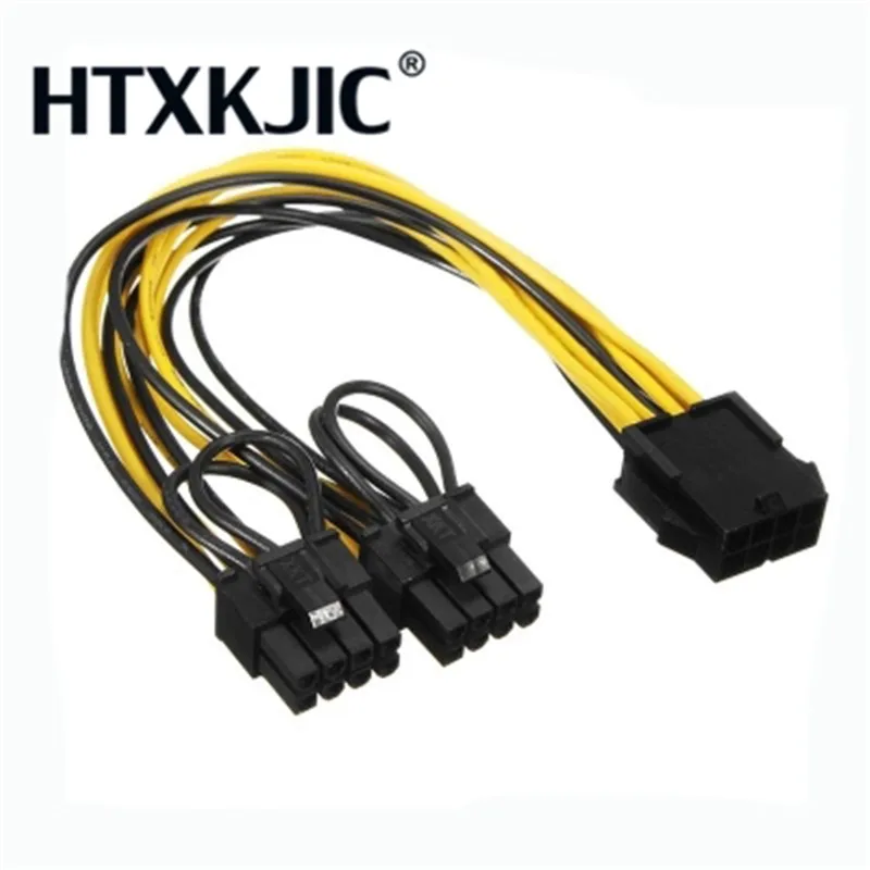 6 контактный 2 * 8 (6 + 2) контакт для майнинга Molex PCI E до PCIe Контактная видеокарта e VGA