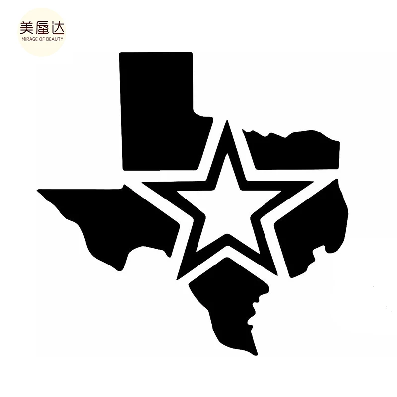 Повседневная крутая карта Техаса США пятиконечная звезда зрелый человек